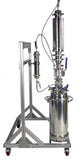 2LB Rack Mounted Viking Closed Loop Extractor System with Dewaxing Column and Chiller