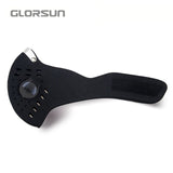 Face Mask With Filter Activated Carbon Anti-Pollution Bike Half Face mouth Mask